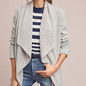 Anthropologie Dolan Cozy Sweater Wrap Jacket